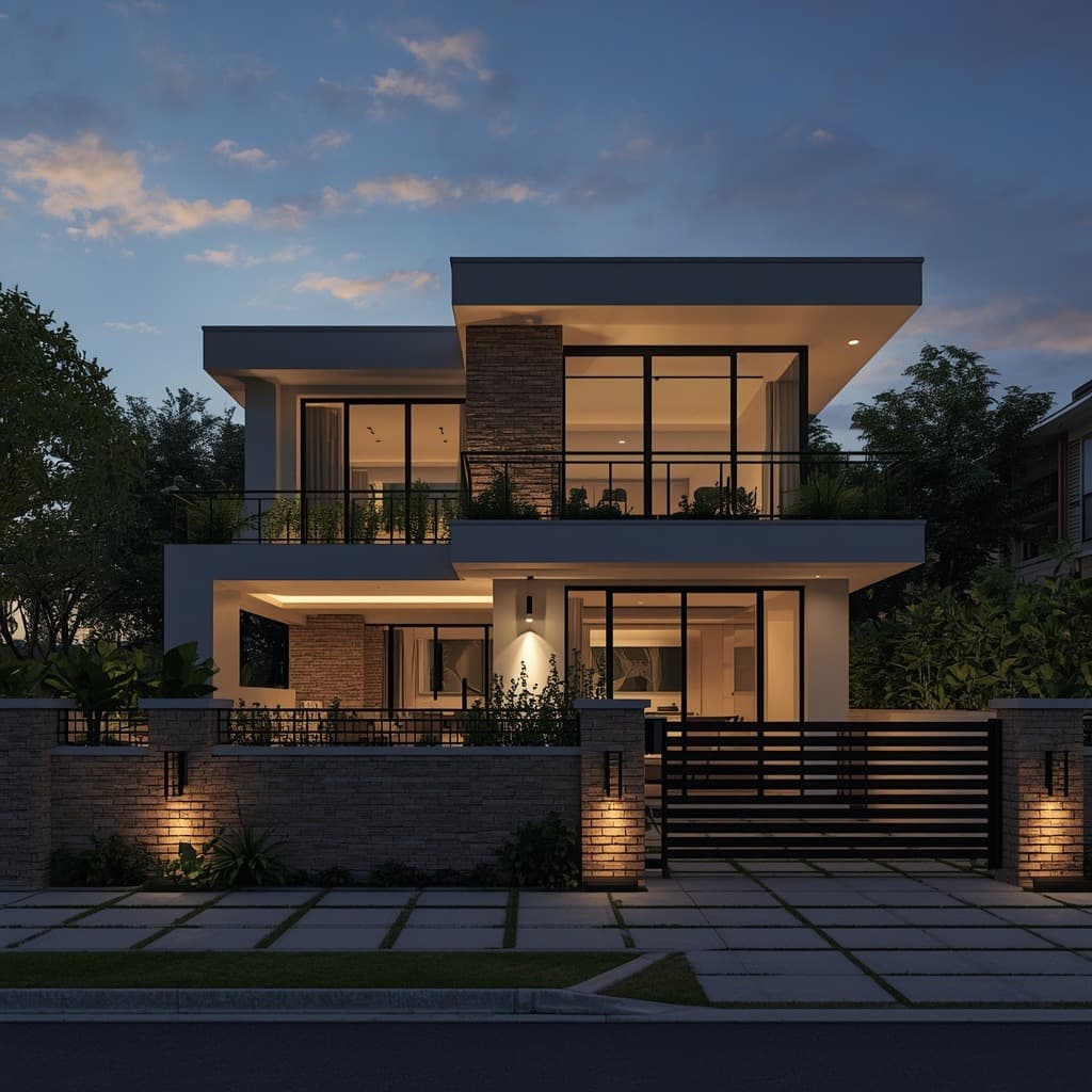 Keesara City Modern Villa Architecture